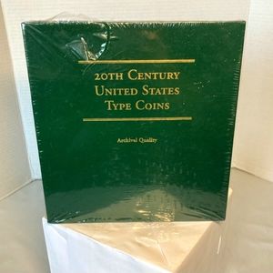 20th Century United States USA Type Coins Littleton Album Folder Binder For Coin